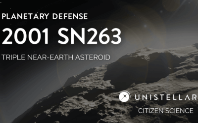 Detect a Triple Near-Earth Asteroid with your eVscope!